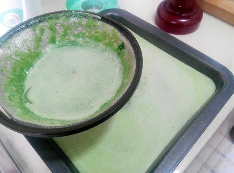 Quick Cold Dish - Jade Skin Jelly Making Steps