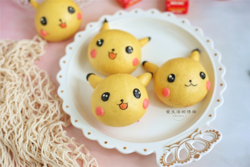 Pikachu Sweet Buns