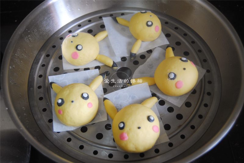 Steps for Making Pikachu Sweet Buns