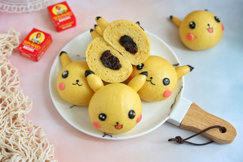 Steps for Making Pikachu Sweet Buns