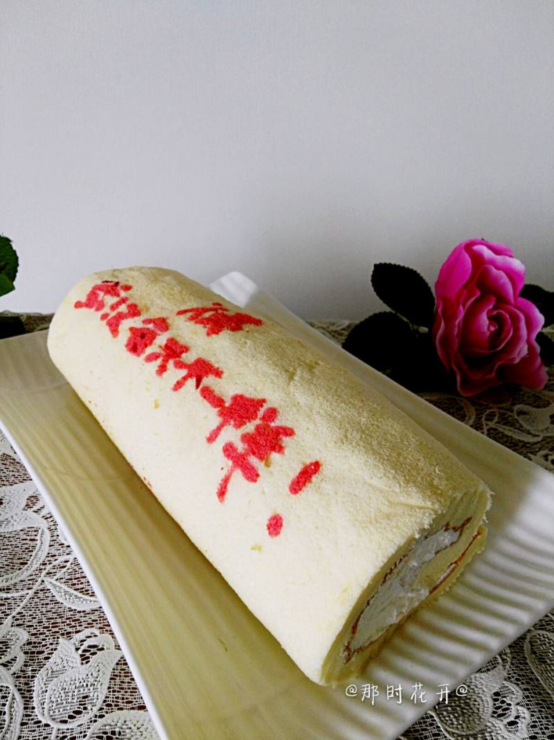 Steps for Making Handmade Cream Cake Roll