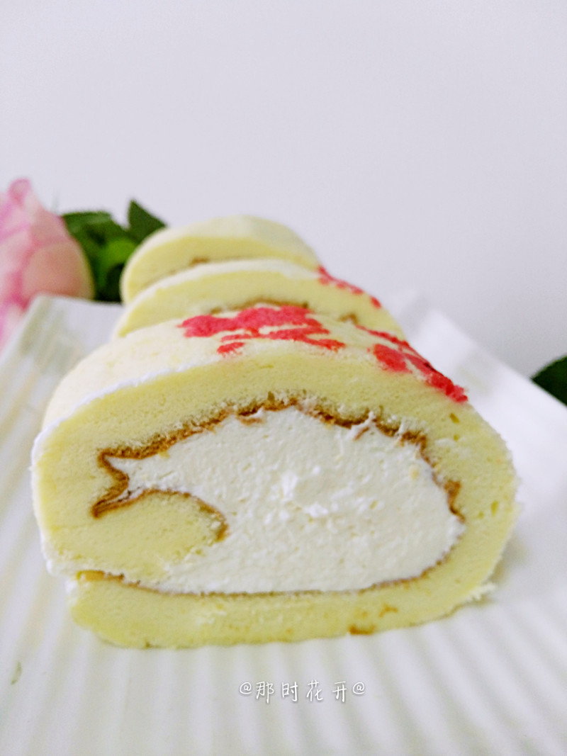 Handmade Cream Cake Roll