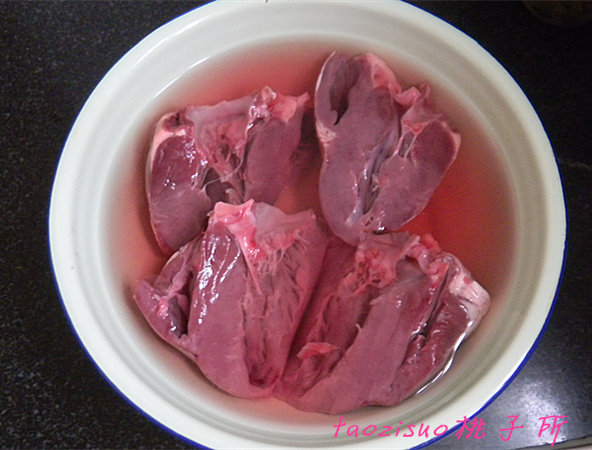 Braised Pig Heart Cooking Steps