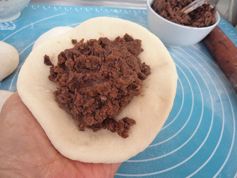 【Tianjin】Bean-stuffed Steamed Buns Making Steps