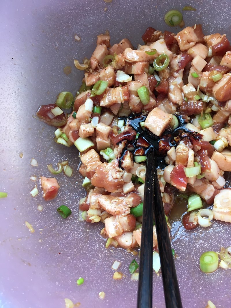 Steps to Make Mung Bean Vermicelli Meat Bun