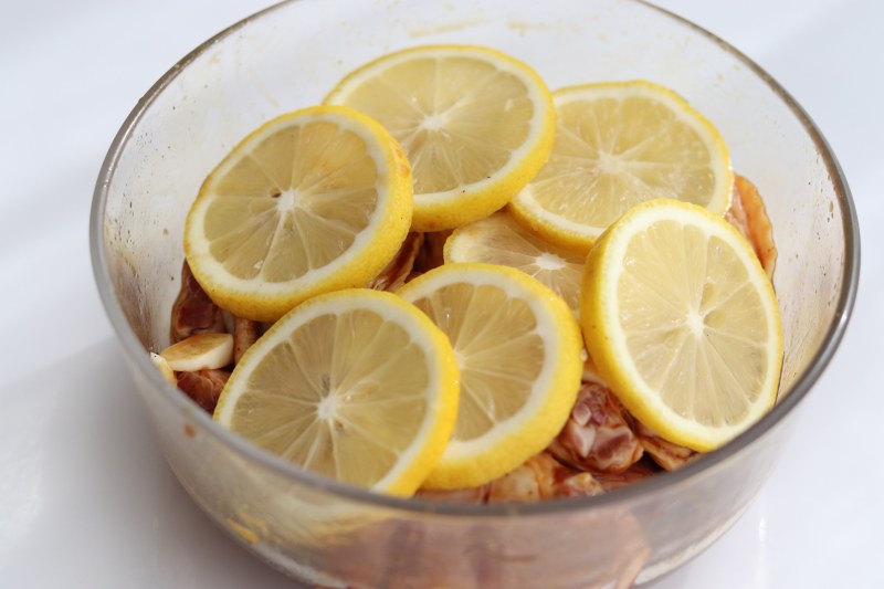 Steps for making Lemon Baked Chicken Wings