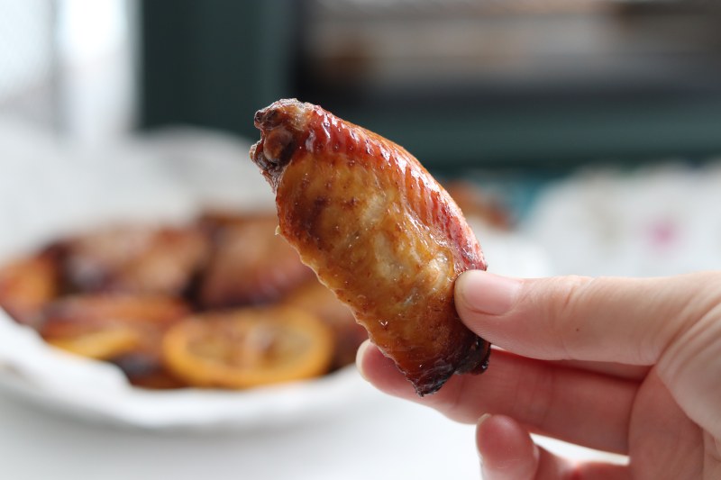 Lemon Baked Chicken Wings