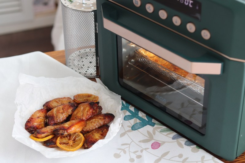 Lemon Baked Chicken Wings