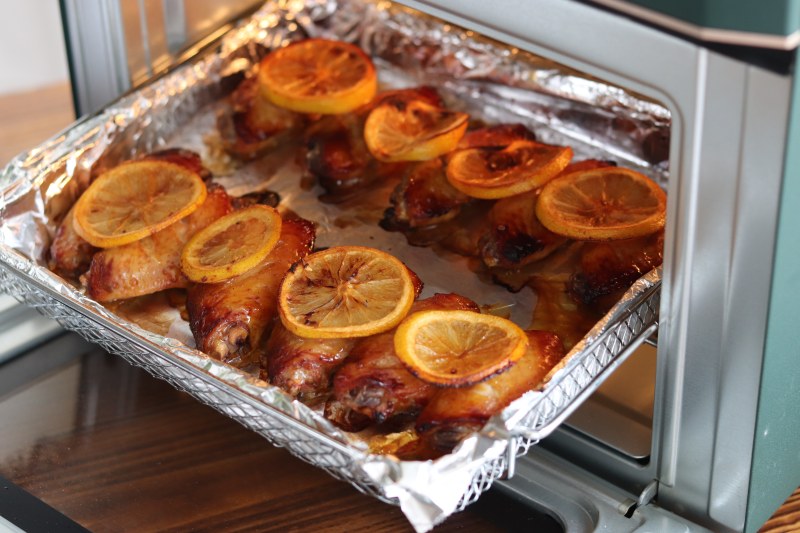 Lemon Baked Chicken Wings