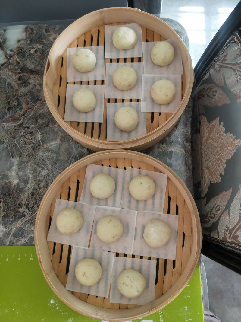 Steps for Making Sweet Potato Oat Steamed Buns