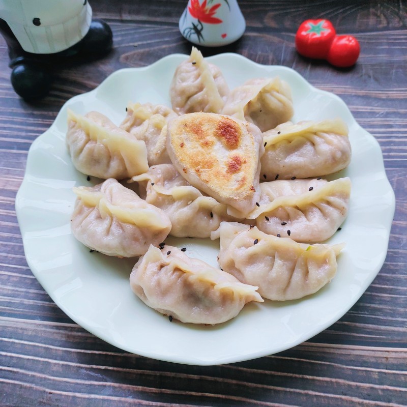 Pork and Zucchini Pan-Fried Dumplings