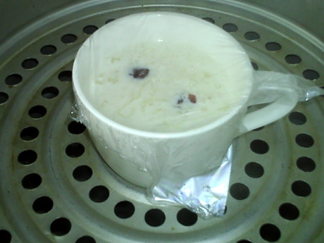 Cranberry Snow Swallow Milk Cooking Steps