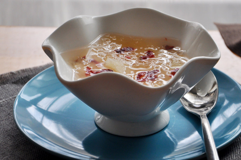 Sweet Pear and Tremella Soup