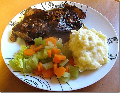 Steps for cooking Black Pepper Chicken Steak