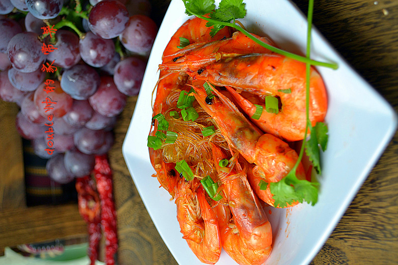 Spicy Shrimp with Vermicelli