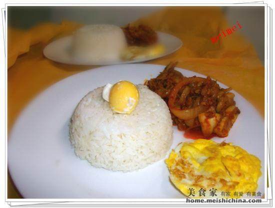 Delicious Introduction: Malaysian Cuisine - Coconut Rice with Cuttlefish Sambal