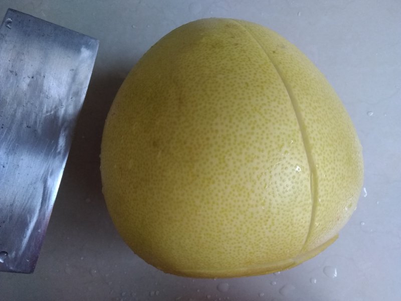 Steps for Making Pomelo Apple Juice