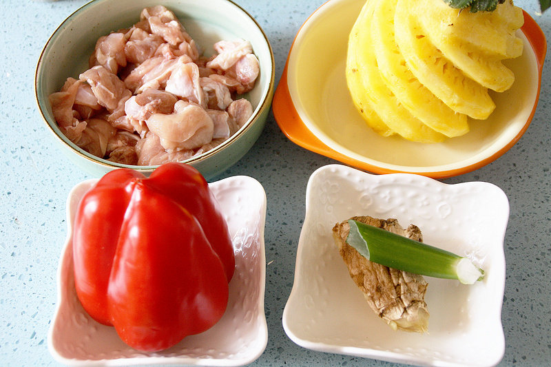 【Colorful Pepper Pineapple Chicken】Cooking Steps