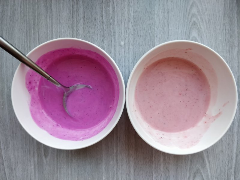 Steps to make Gradient Juice Yogurt Cup