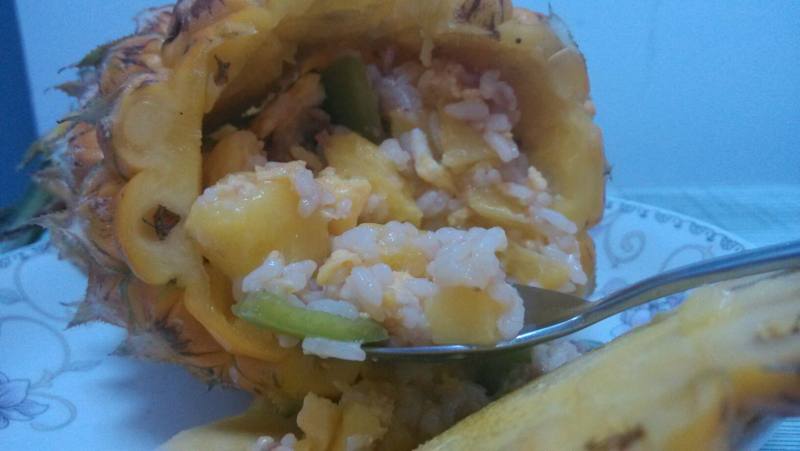 Steps for Cooking Sweet and Sour Pineapple Rice