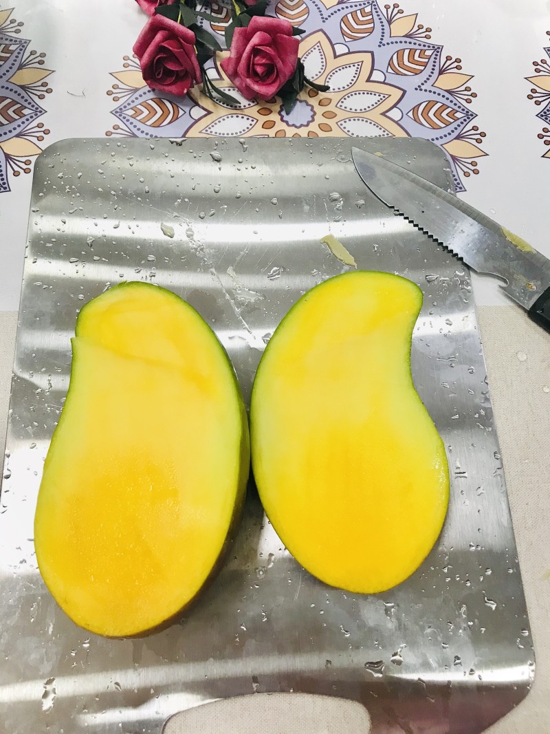 Mango Salad Preparation Steps