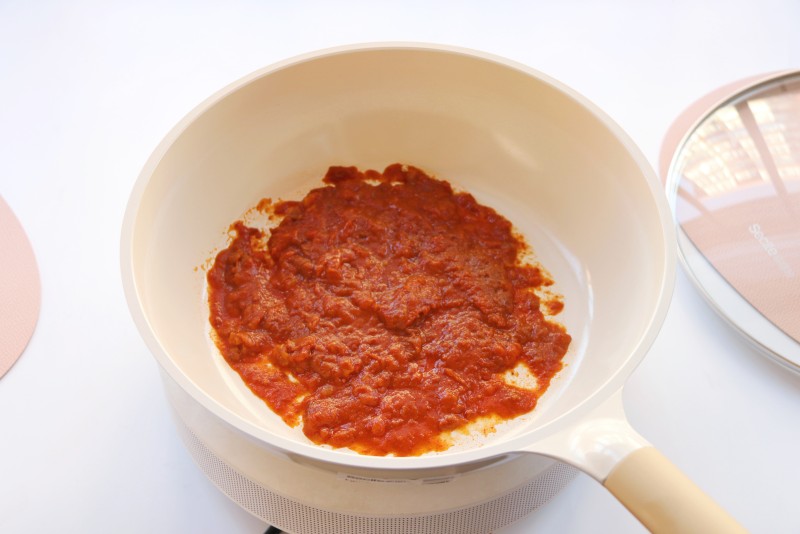 Tomato Tricolor Spaghetti (Little Tiger Version) Cooking Steps