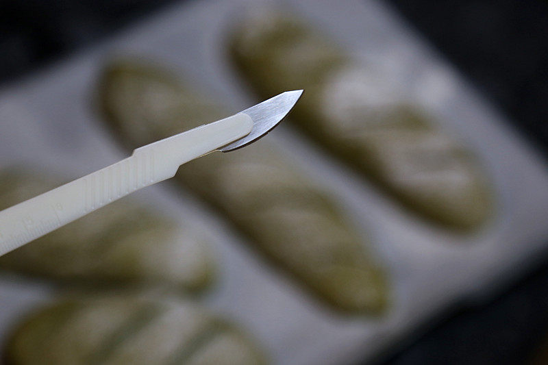 Steps for Making Matcha Soft European Bread