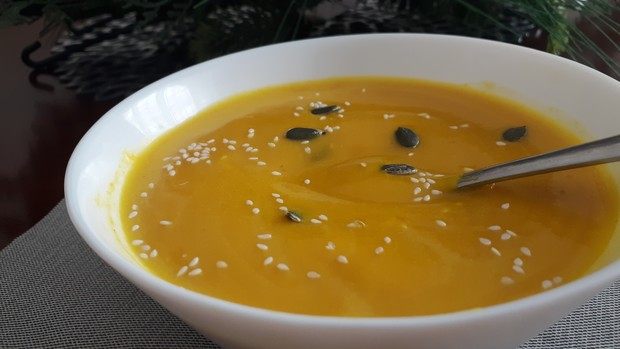 Healthy and Quick Pumpkin Soup