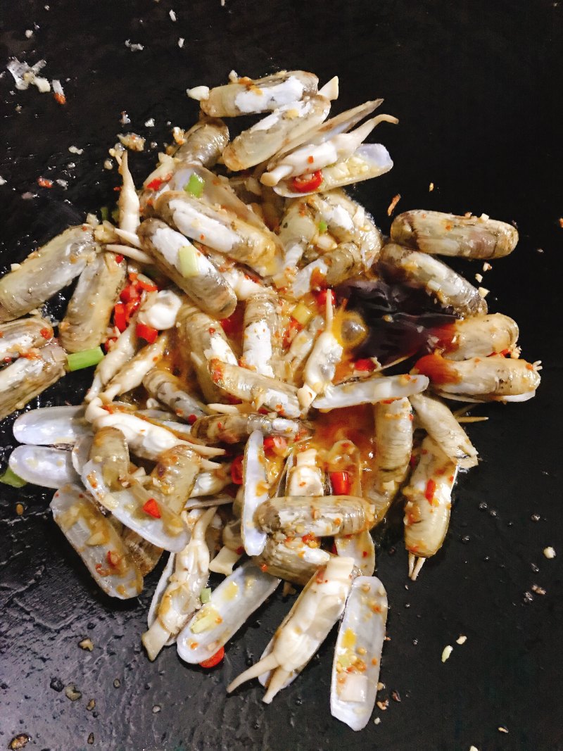 Steps for Stir-fried Clams