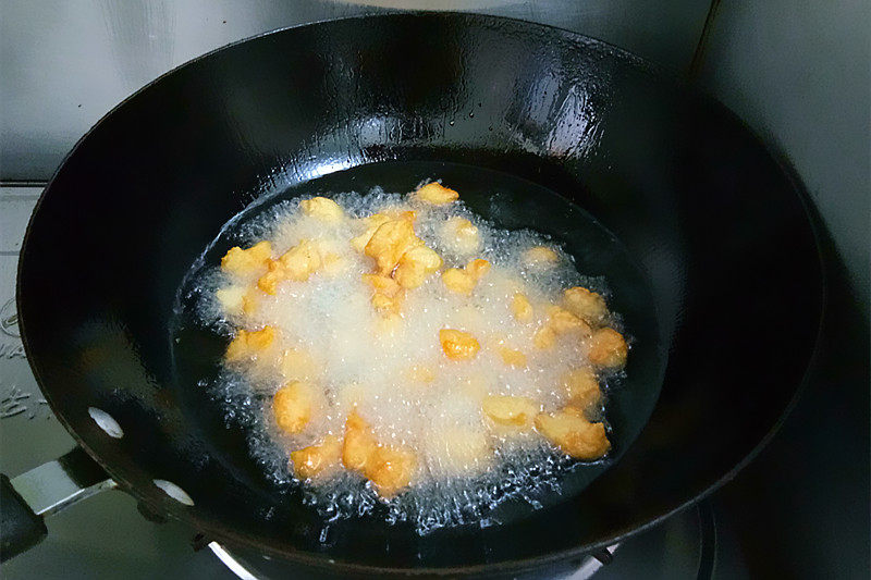 Steps for Making Fruity Chicken Nuggets