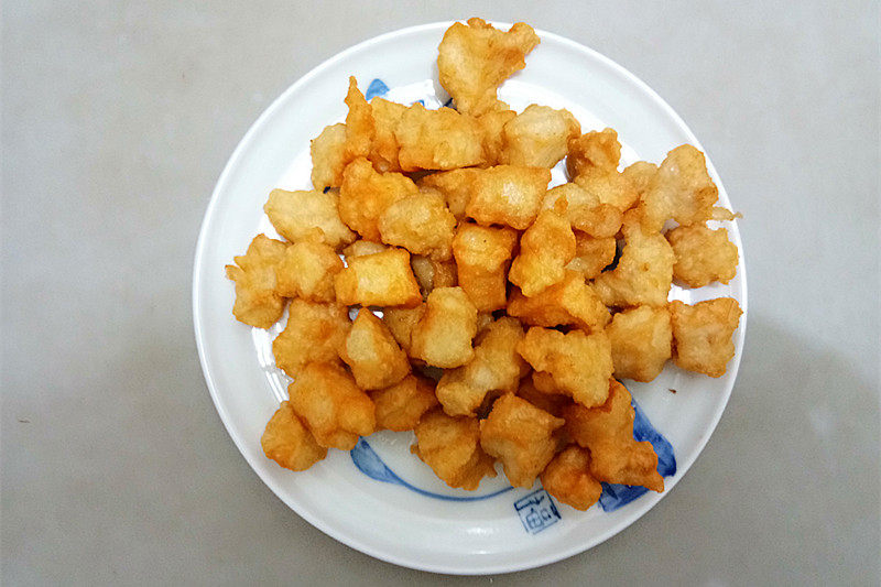 Steps for Making Fruity Chicken Nuggets