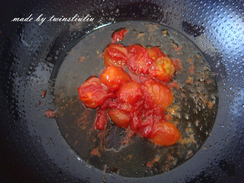 Step-by-step Cooking of Tomato and Egg Dragon Whisker Noodle Soup