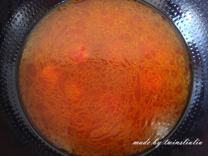 Step-by-step Cooking of Tomato and Egg Dragon Whisker Noodle Soup