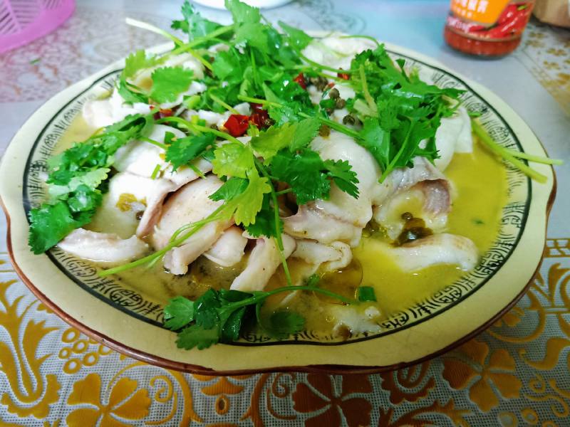 Steps to Cook Suan Cai Yu