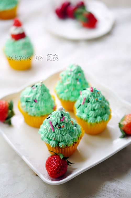 Christmas Cupcake