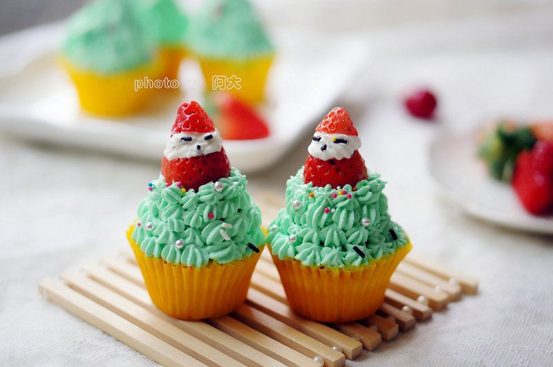 Christmas Cupcake