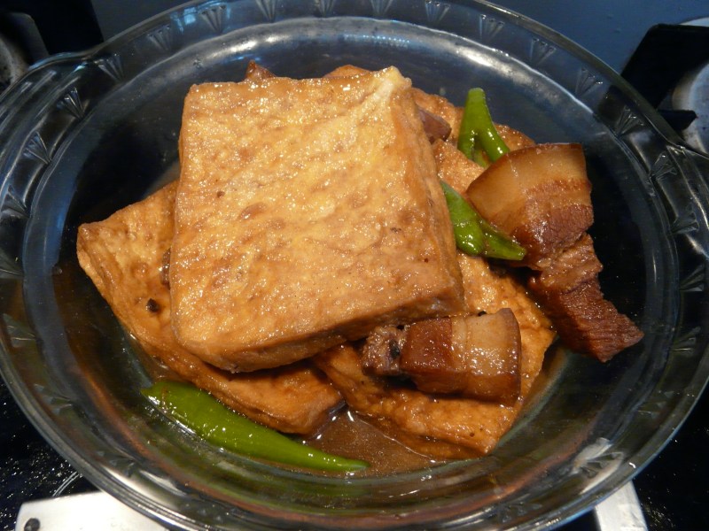 Delicious Braised Pork with Tofu