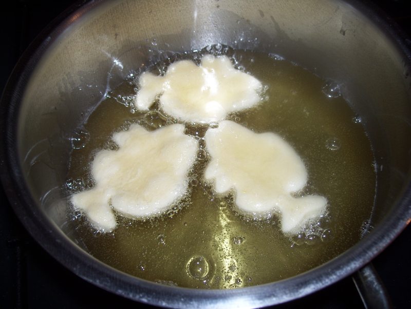 Fried Dough Fish Cooking Steps