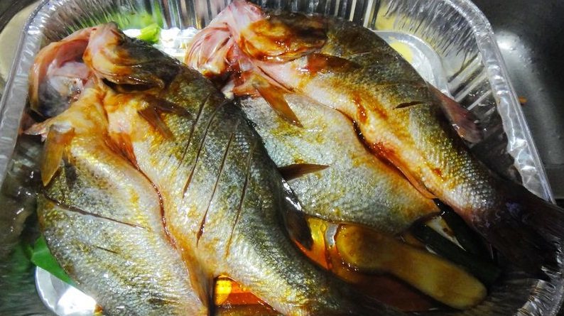 Steps for Making Homemade Grilled Sea Bass