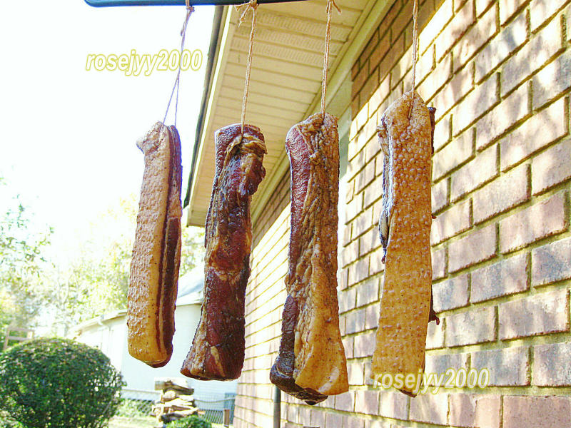 Chinese Cured Meat - Homemade Sun-Dried Cured Meat