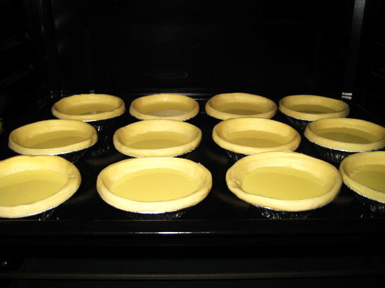 Steps for Making Portuguese Egg Tarts (Pastry Version)