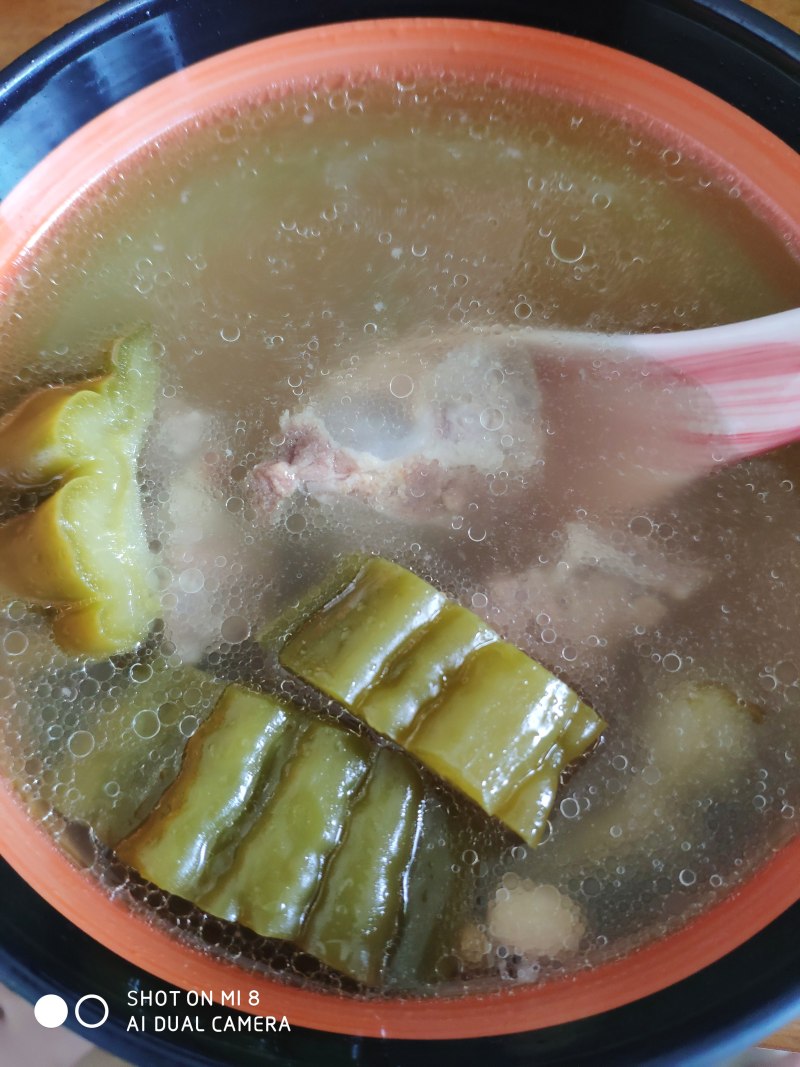 Bitter Melon Pork Rib Soup