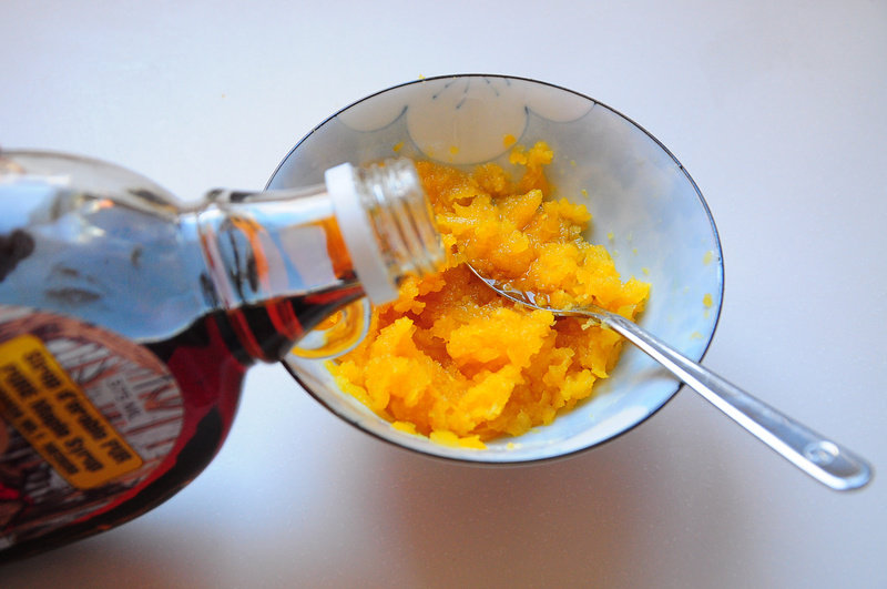 Steps for Making Blueberry Orange Yam