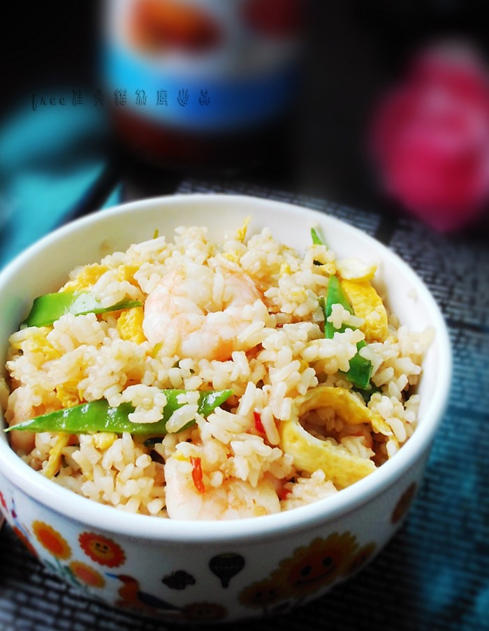 Thai-style Shrimp and Egg Fried Rice