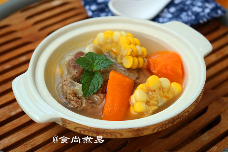 Corn Carrot Pork Bone Soup