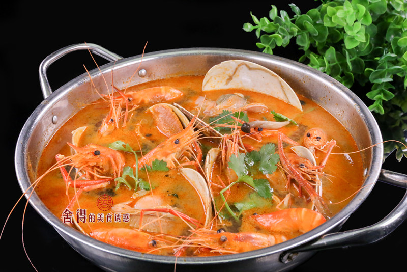 Tom Yum Soup Cooking Steps