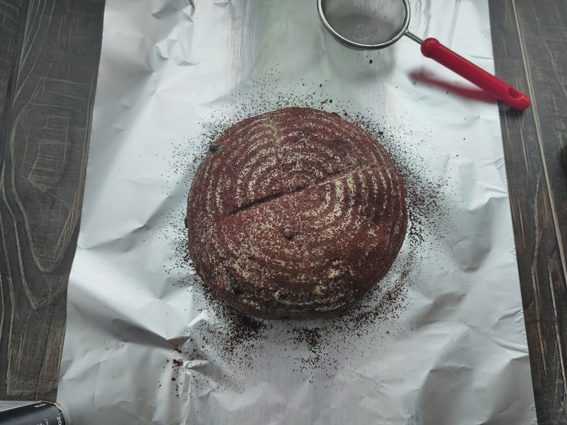 Steps for Making Rich Chocolate Soft European Bread