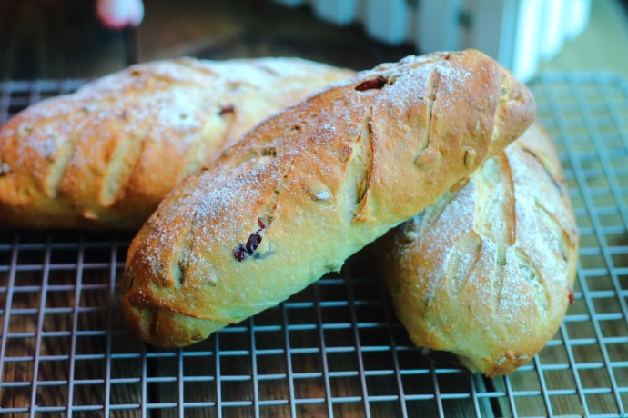 Steps for Making Oat Nut Whole Grain Bread