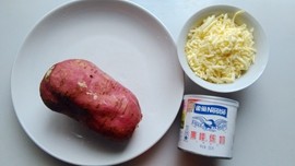 Steps for Making Cheese Baked Sweet Potato