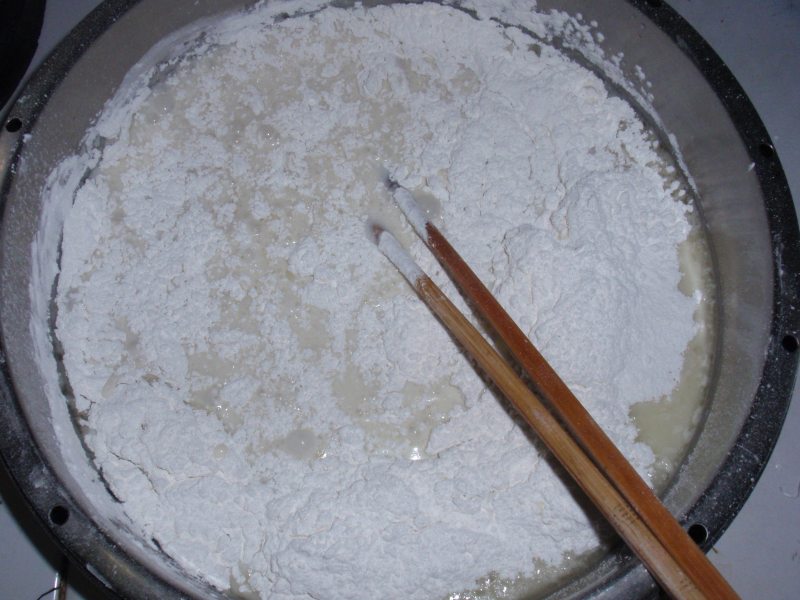 Steps to Make Snow Skin Mooncake